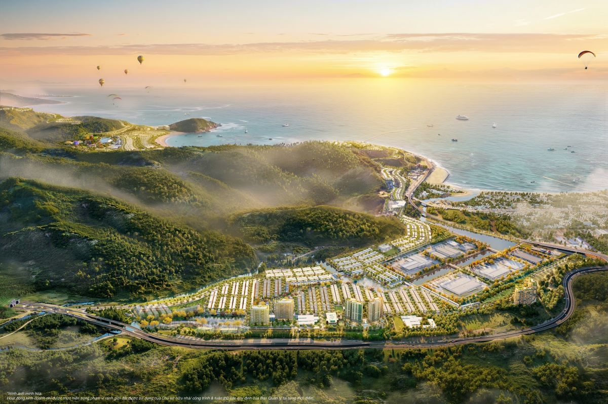 Hải Vân Bay - thiên hạ đệ nhất hùng quan là một trong những dự án nổi bật của Vinhomes đang gây ấn tượng mạnh với thị trường. Ảnh: Vinhomes.